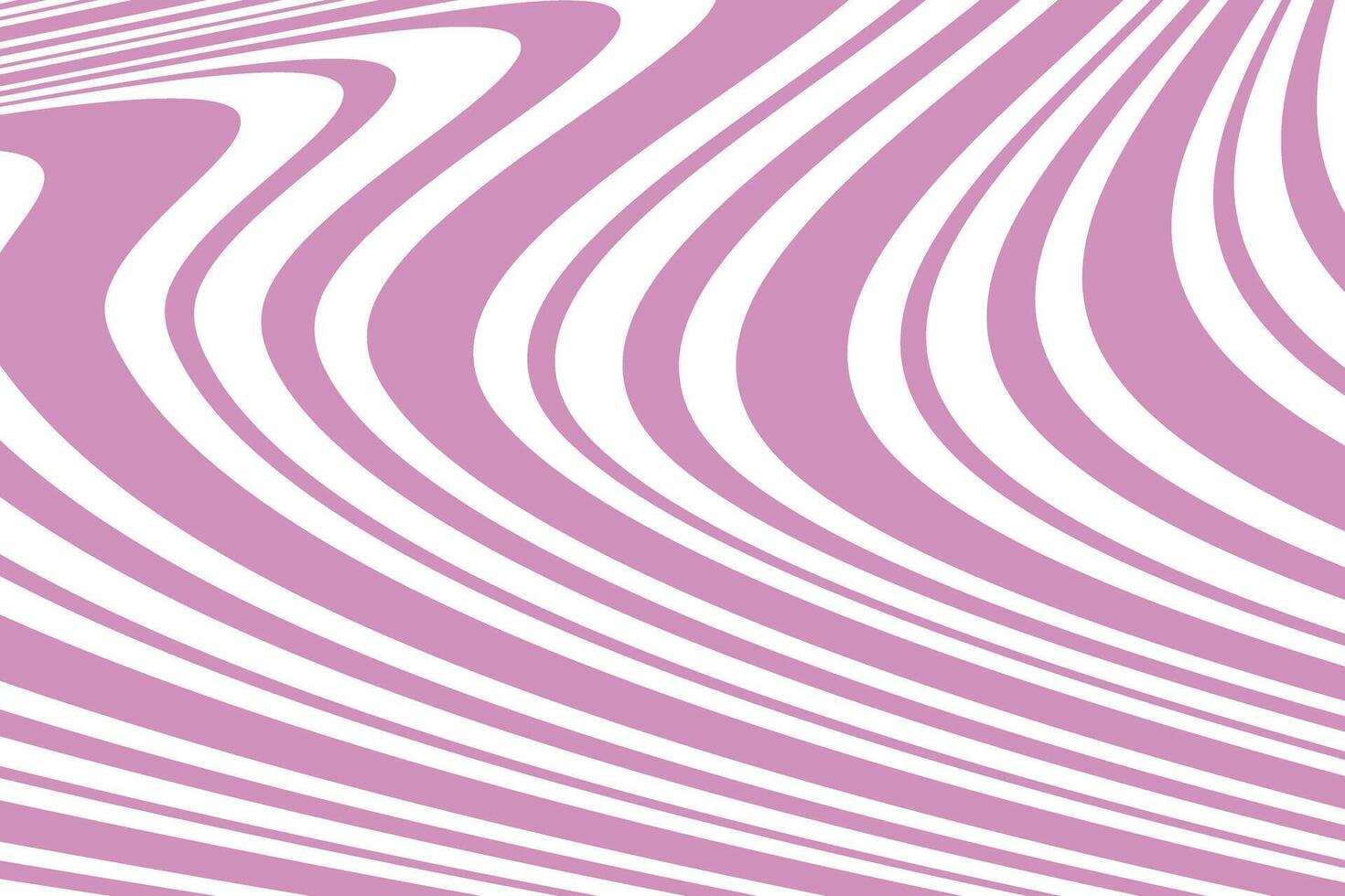simple abstract lite pink color wavy line pattern pink and white stripes on a purple background vector