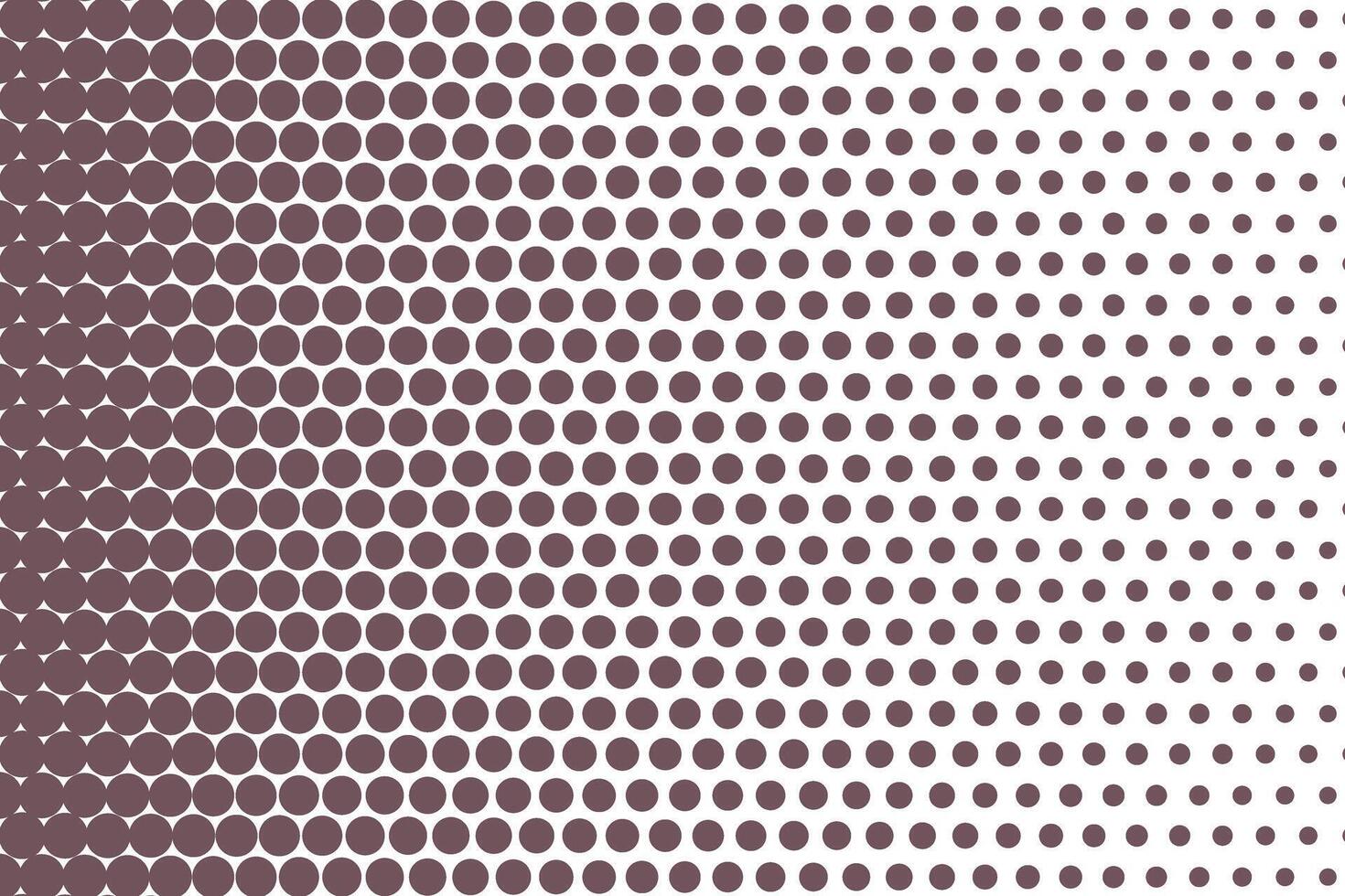 simple abstract dark color halftone polka dot blend pattern seamless pattern with circles on a white background vector