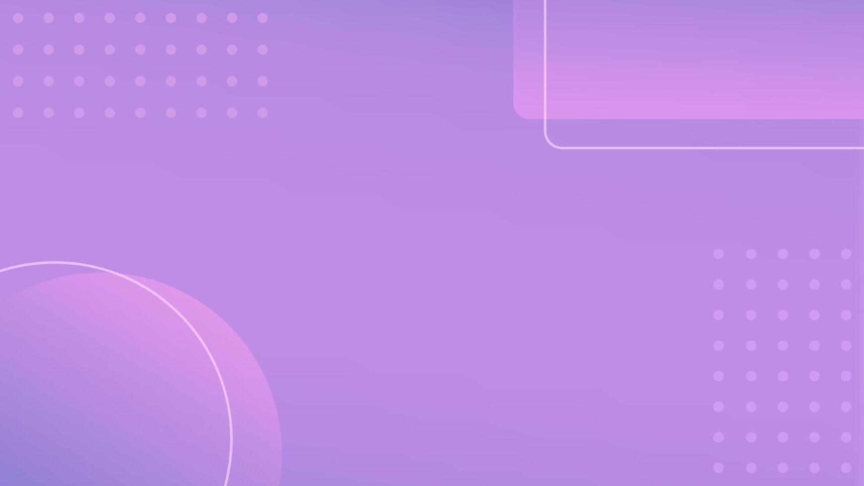 Abstract trendy background in light purple gradient colours. Template for presentation covers, website banners, wallpapers and other digital materials. vector