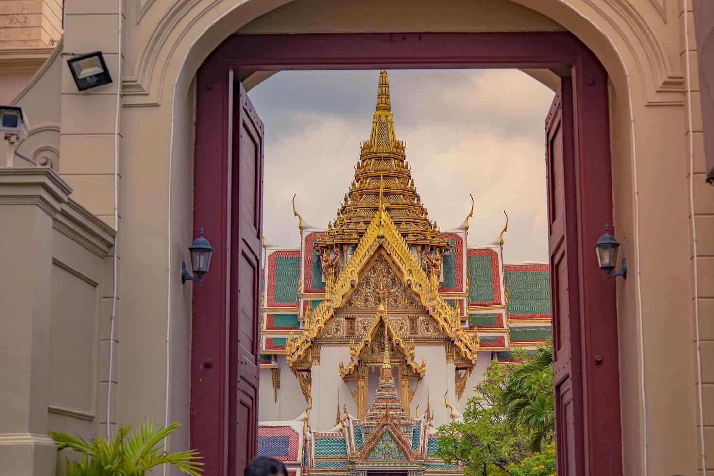 The gate show Grand palace, Bangkok, Thailand. photo