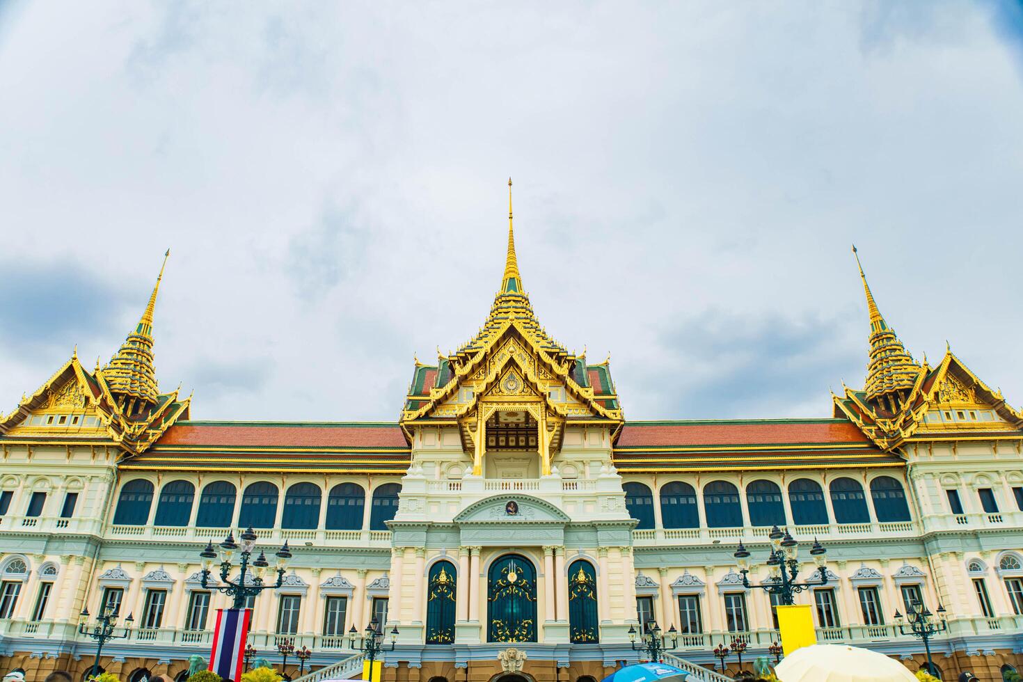 Landscape of Grand palace, Bangkok, Thailand. photo