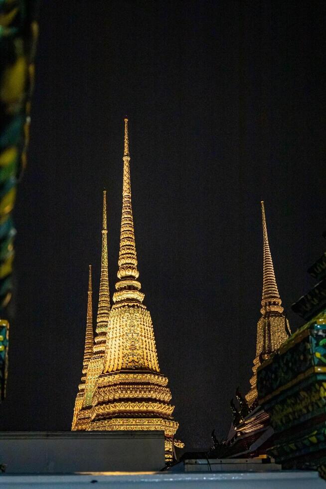Wat Pho evoking a sense of history, Bangkok, Thailand. photo