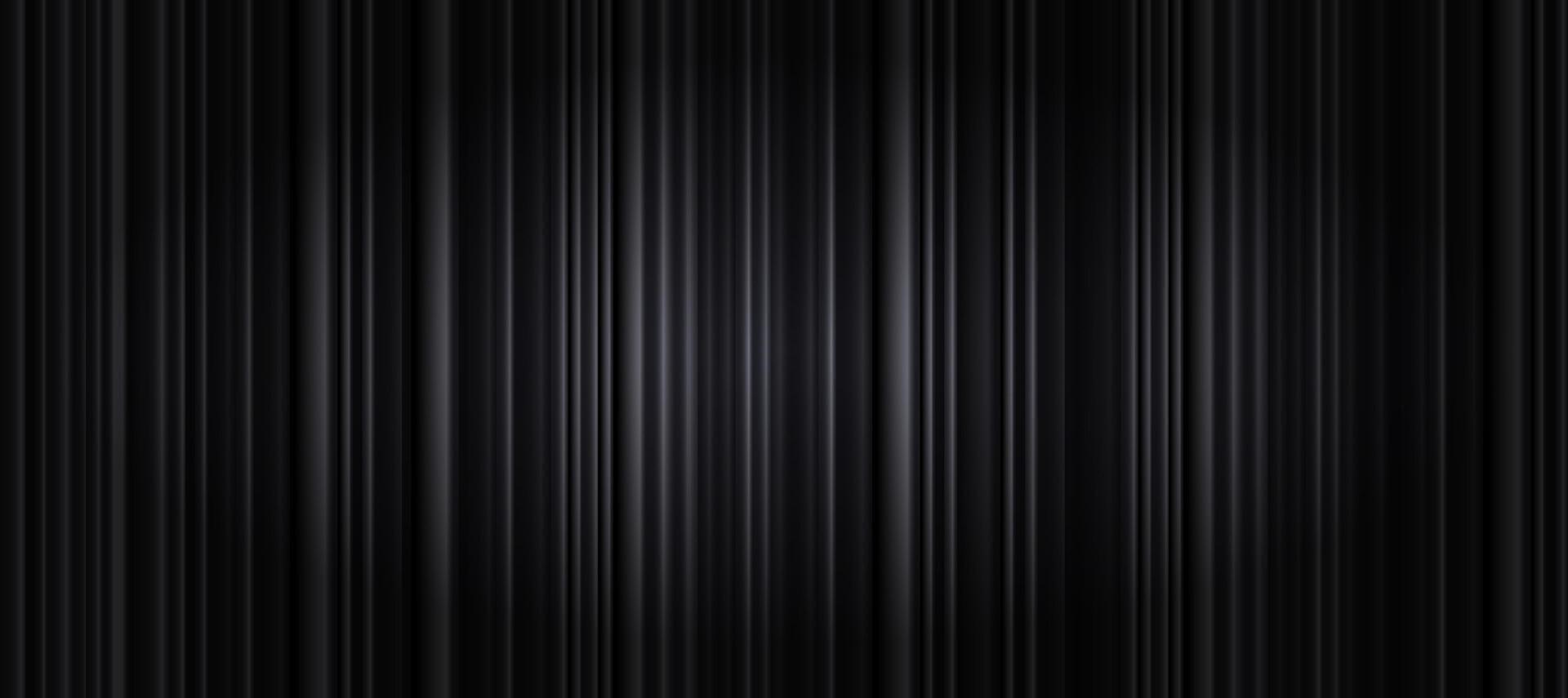 Black background with vertical lines vector