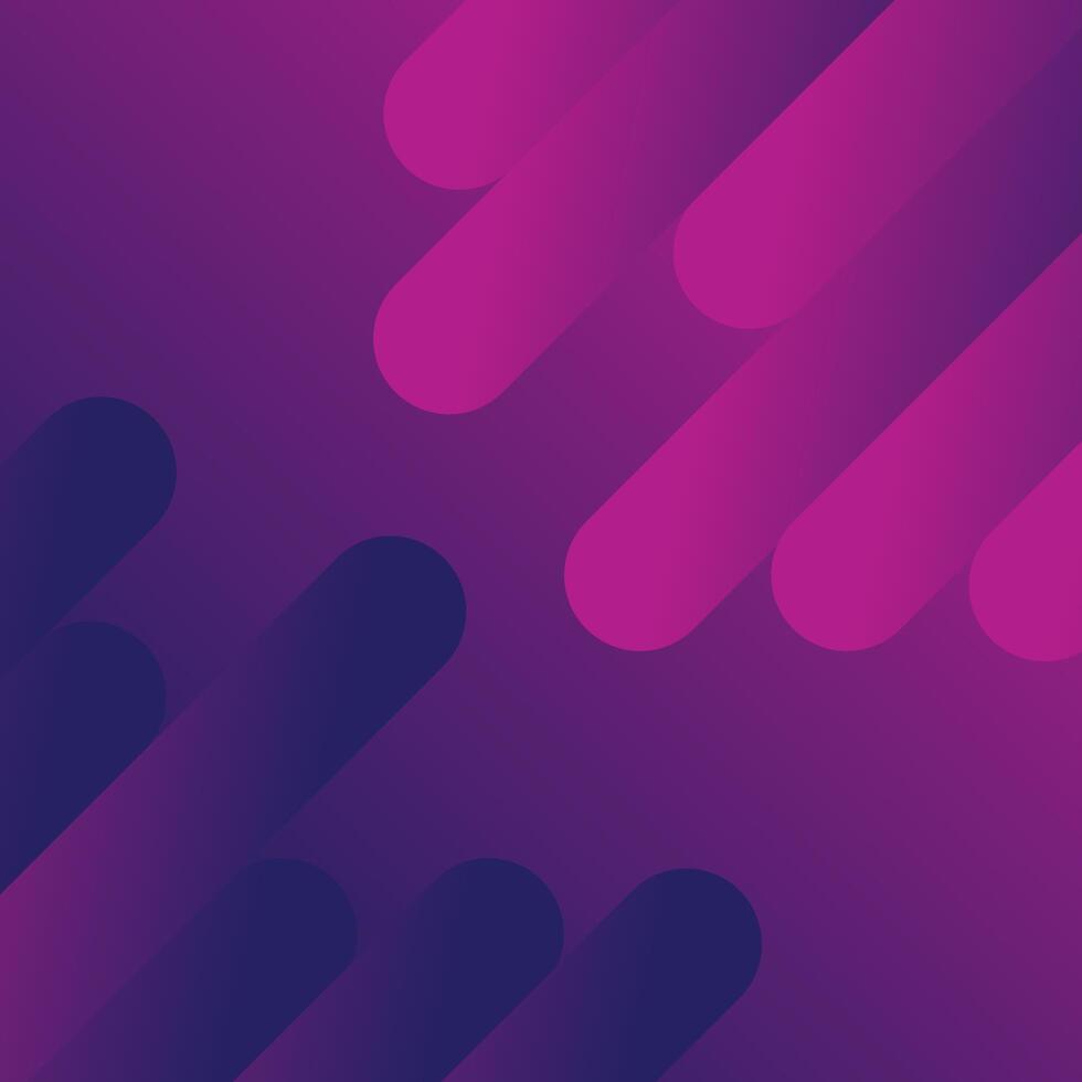 Rounded element purple gradient abstract background vector