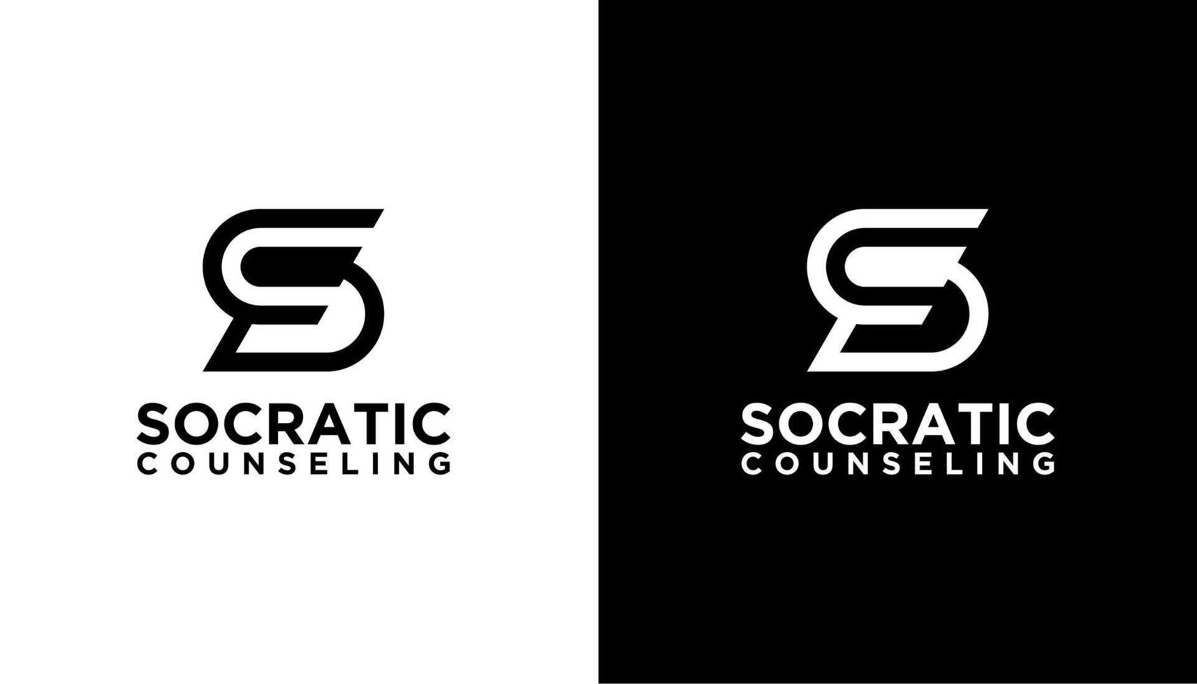 SC initial Letter icon Logo Design Template element vector