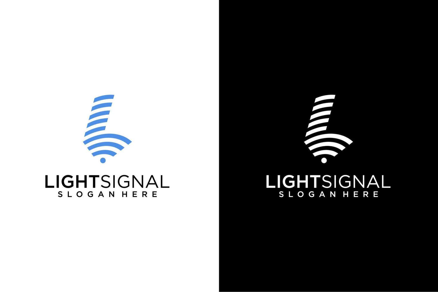 initial letter L Wireless and wifi icon logo. Wi-fi signal symbol. Internet Connection. Remote internet access vector