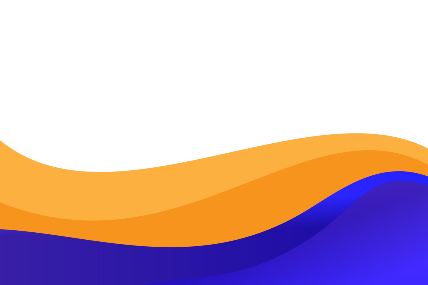 abstract wave background orange and blue colors png