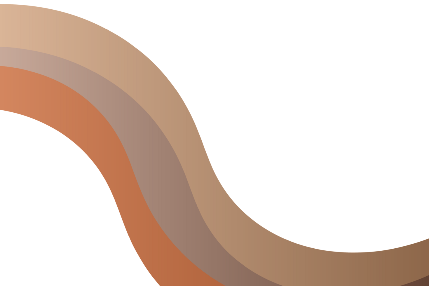 brown and orange wave transparent background png