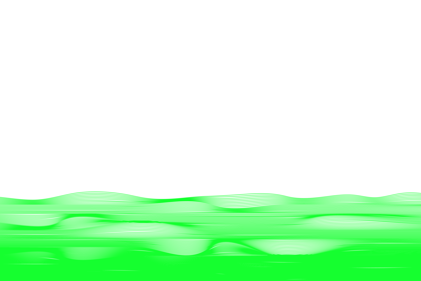 green wave background transparent background png