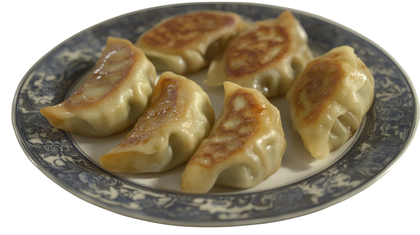 Dumplings Pot Stickers Transparent Background Perfect for Print on Demand png