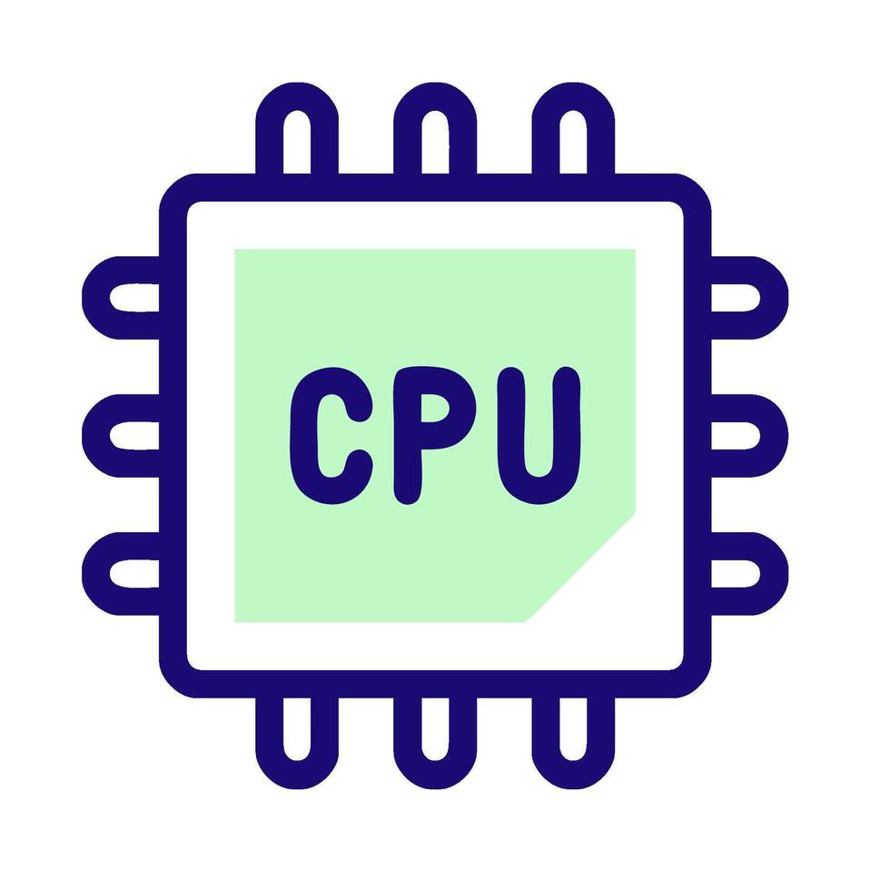a computer processor with the word cpu vector