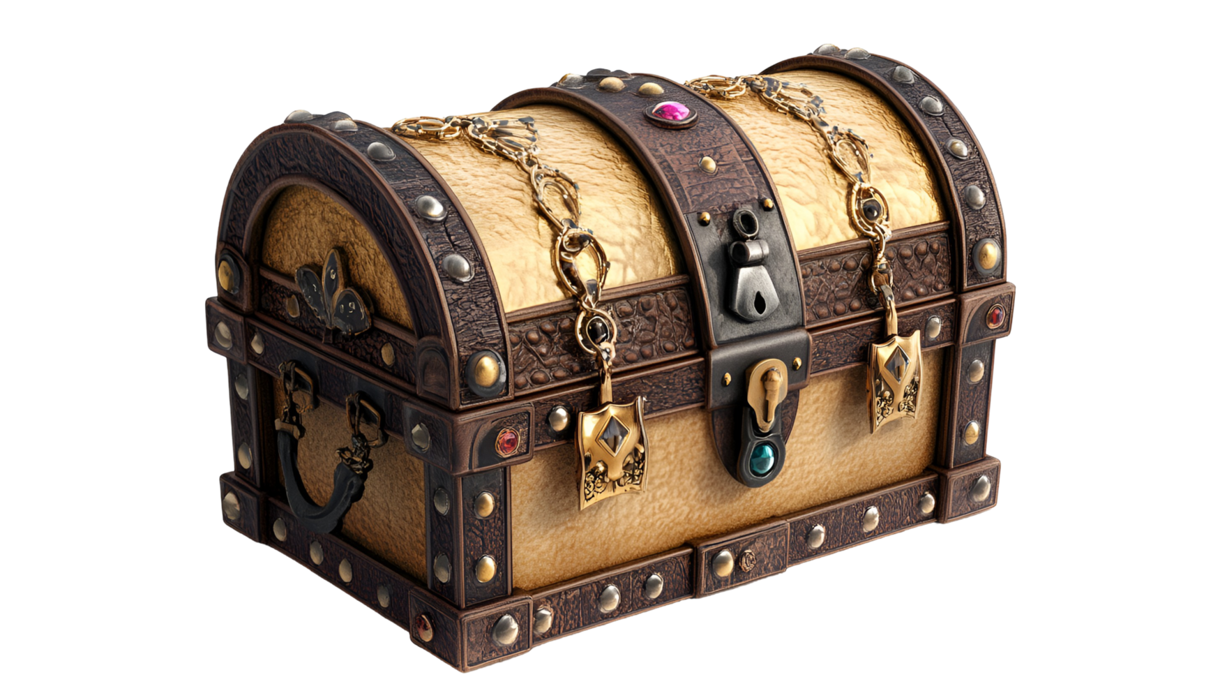 Treasure Chest Treasure Box No Background Perfect for Print on Demand Art Prints png