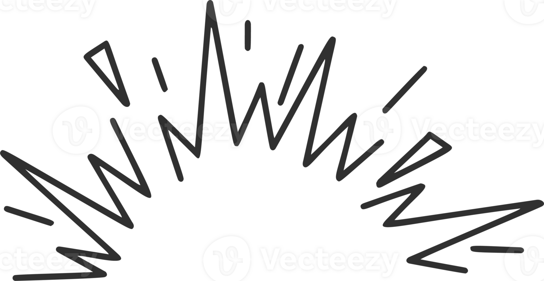 Comic boom effect. Cartoon bomb burst. Bang and pow splashes. Doodle smoke and speed energy lines. Action crash hand drawn graphic png