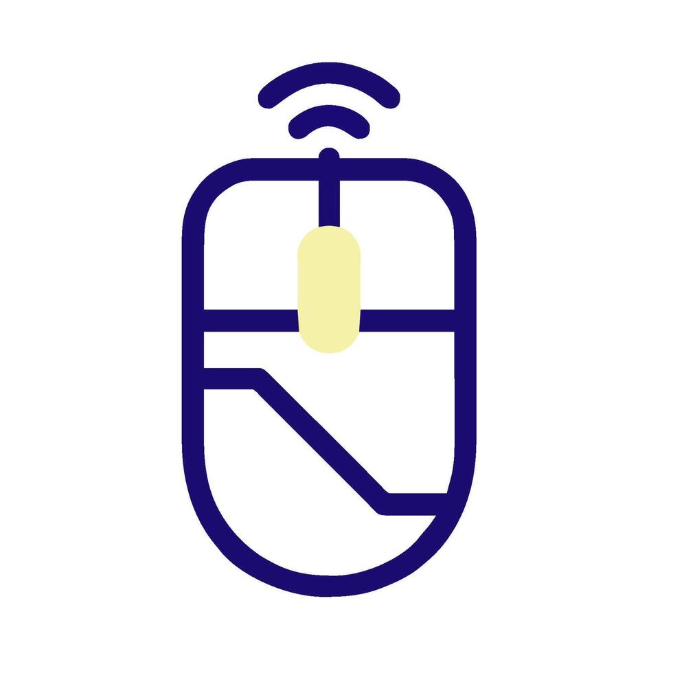 a computer mouse with a wireless connection vector