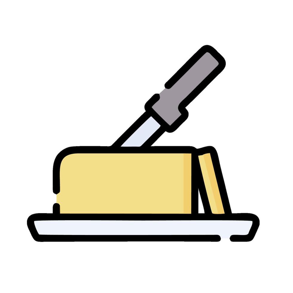 butter knife icon illustration design vector