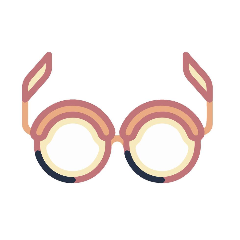 Glasses icon illustration design vector