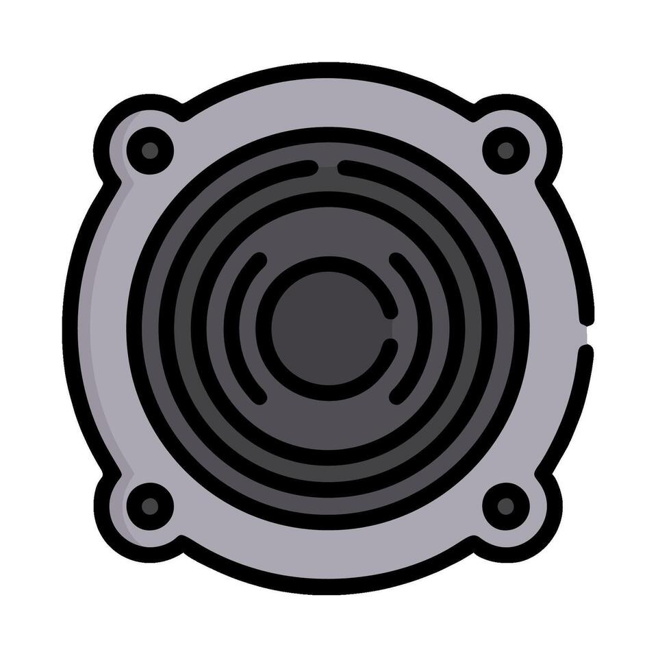 speaker icon isolated on white background vector