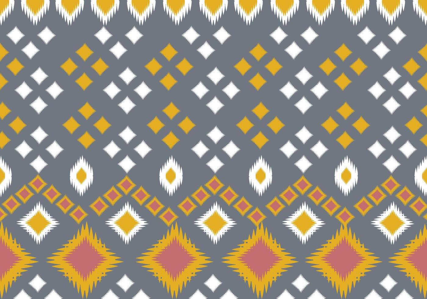 ethnic pattern in retro style vector