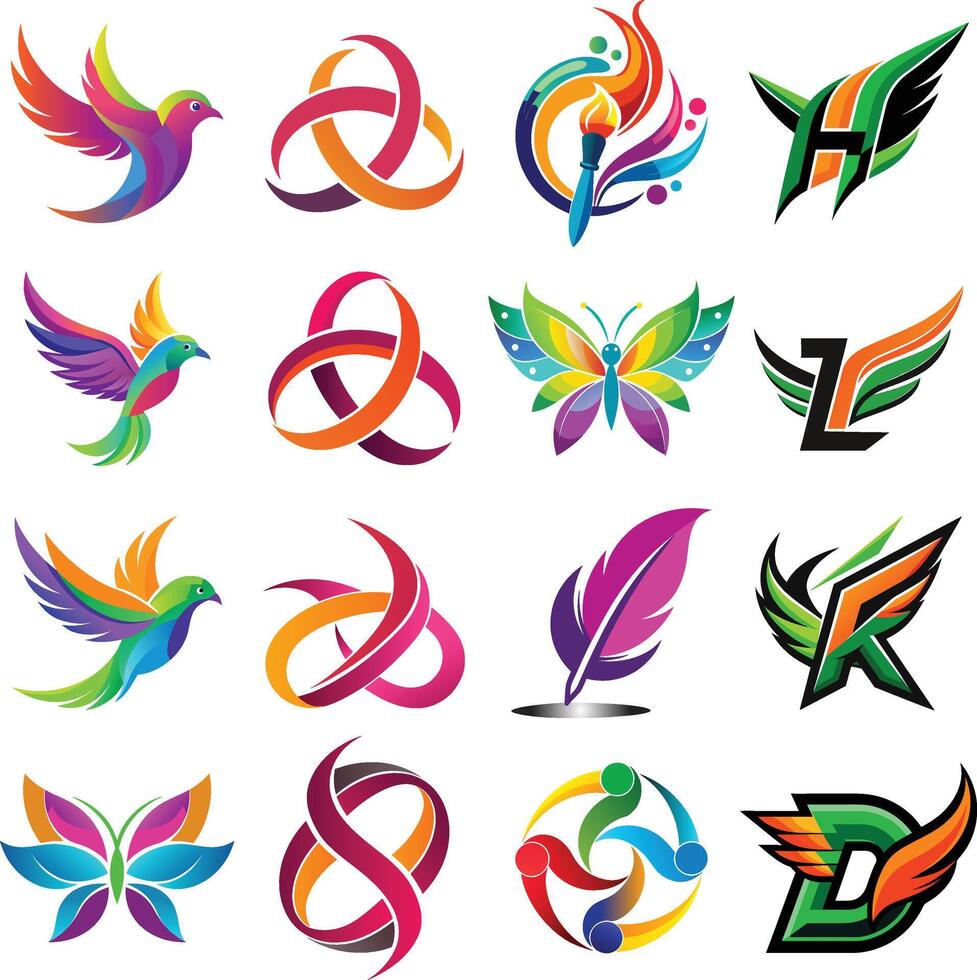 company business custom logo vector