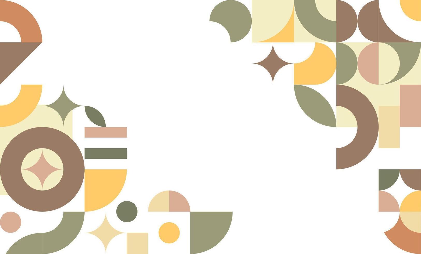 Vintage Color Geometric Pattern Background vector