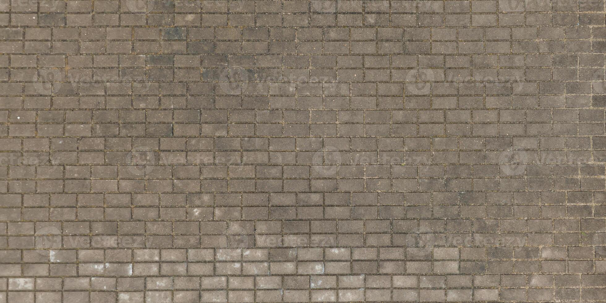 top view of surface of paving slabs and pedestrian footpath photo