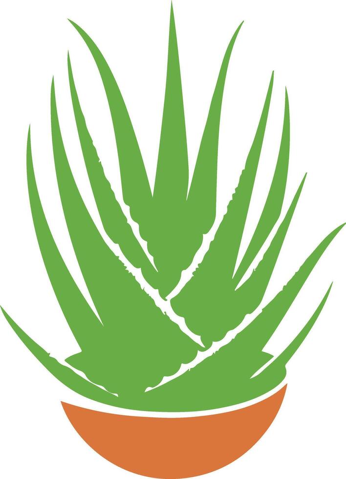 Aloe Silhouette Images, Stock Photos, 3D objects vector