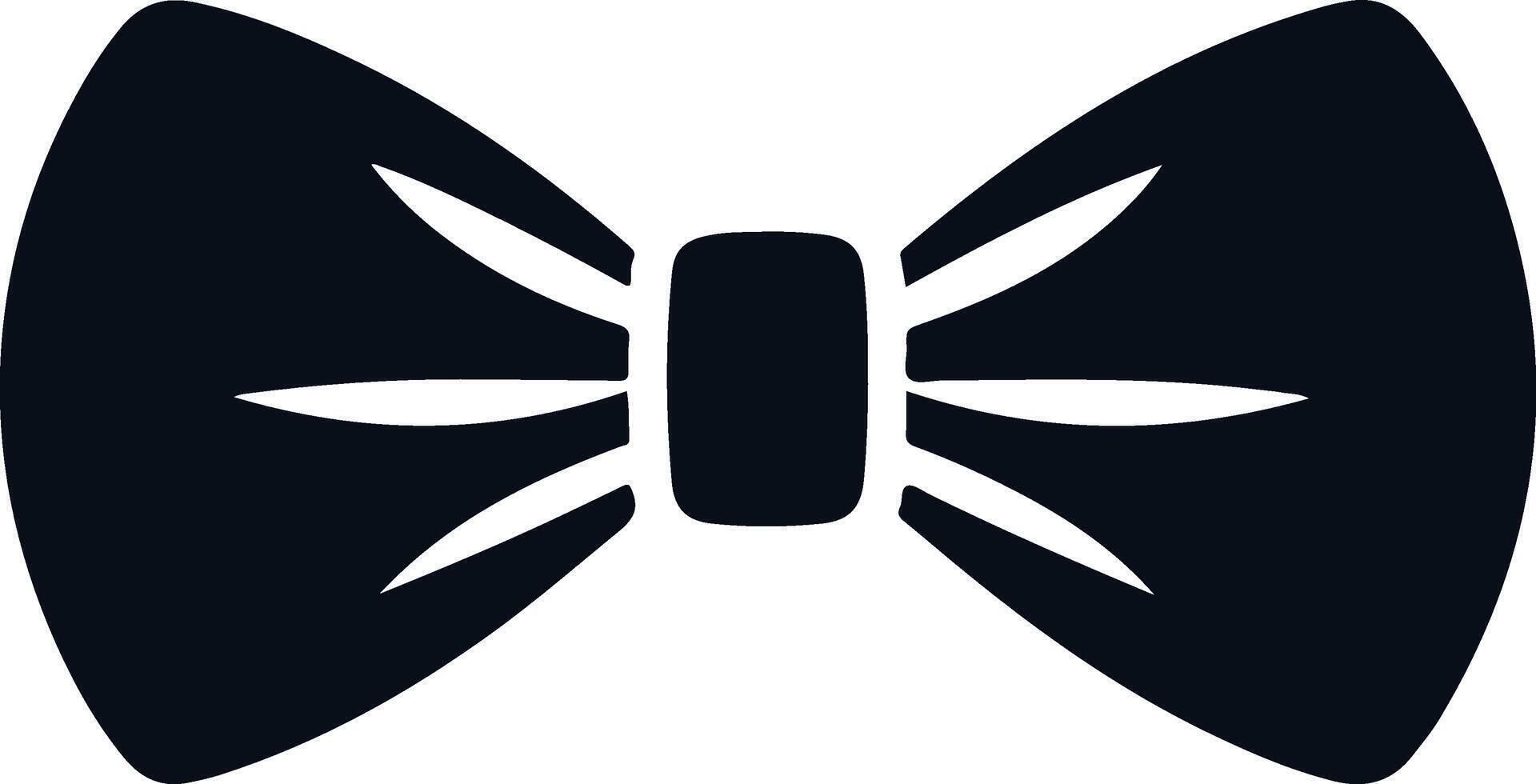 Silhouette Of The Bow Ties Stock Photos, Pictures vector