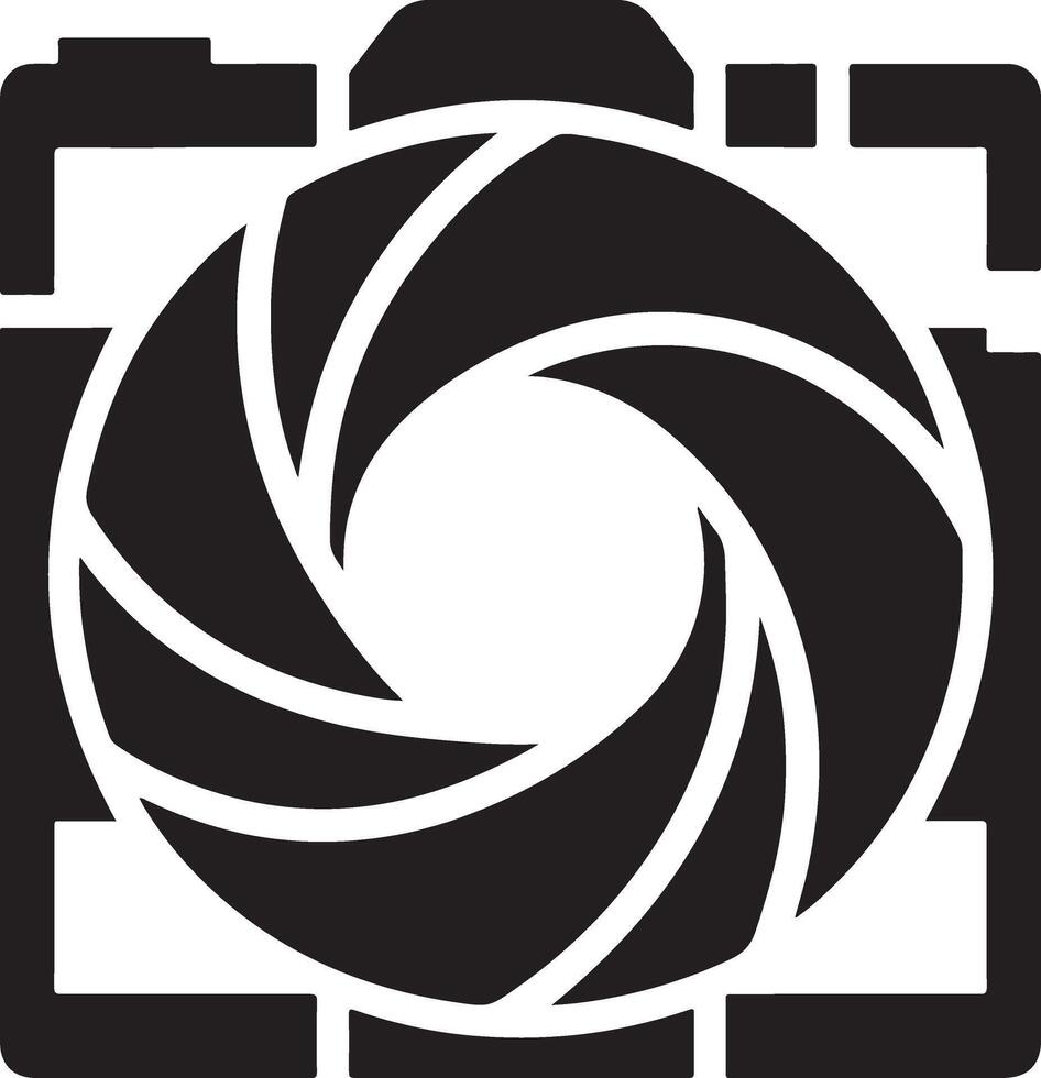 Shutter Silhouette Free, Shutter Icon vector
