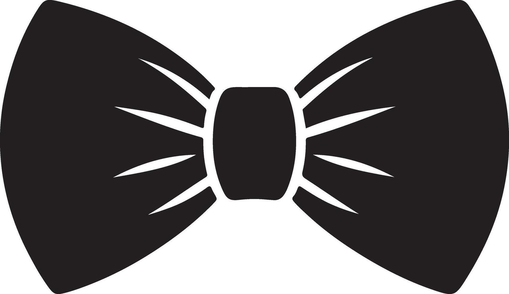 Bow Tie Silhouette Images vector