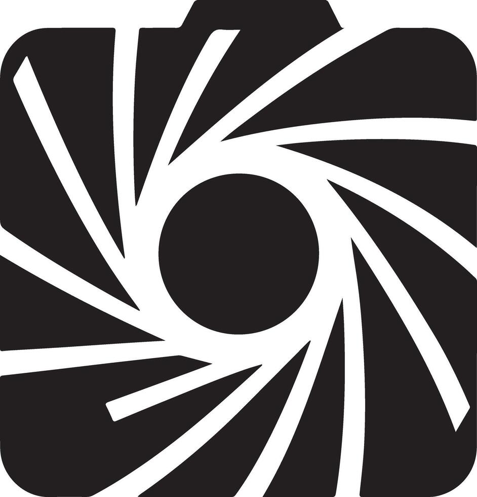 Camera Shutter Silhouette Images vector