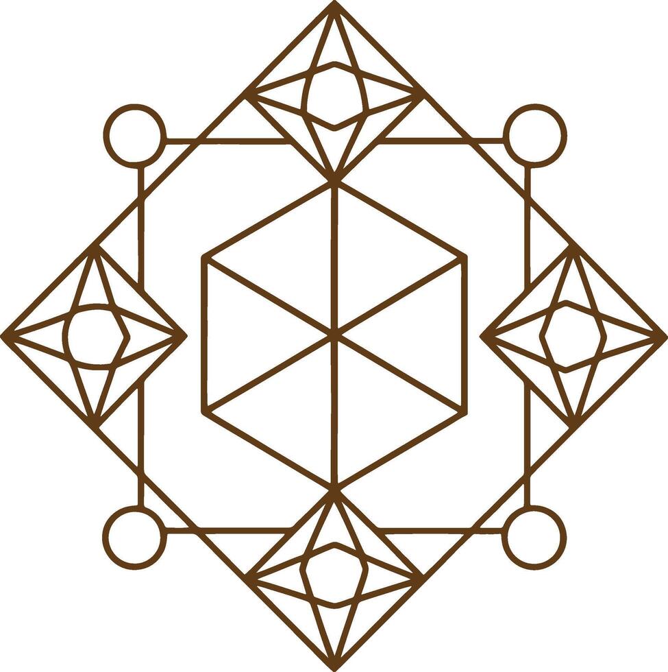 The symbol for the four directions vector