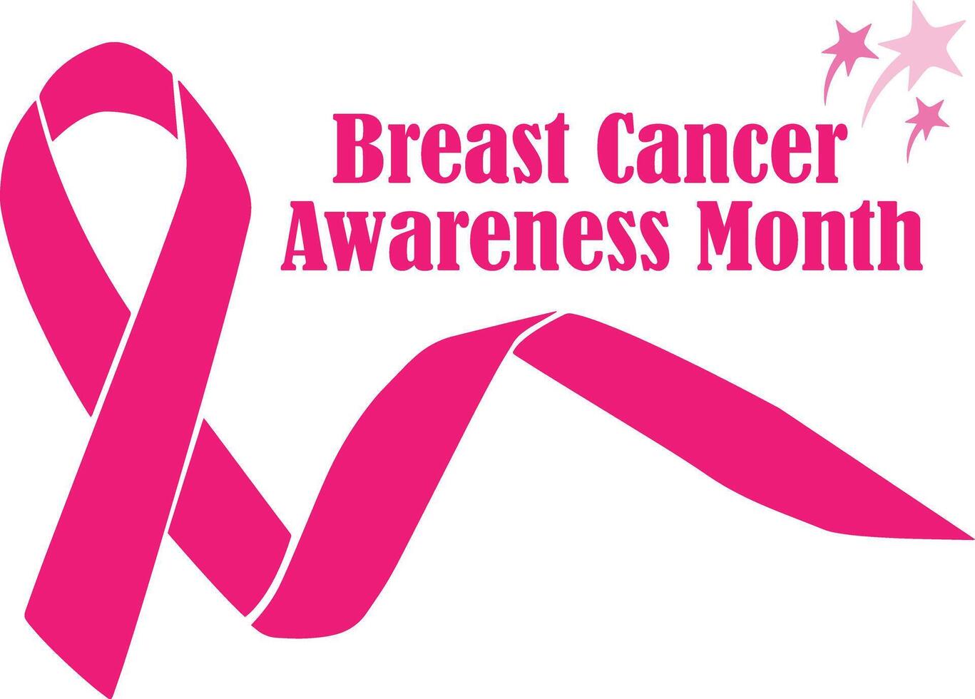 Breast Cancer Awareness icon designed to be versatile, smooth, and clean, with a heartfelt touch, making it perfect for womens logos, posters, t-shirts, and other graphic projects vector