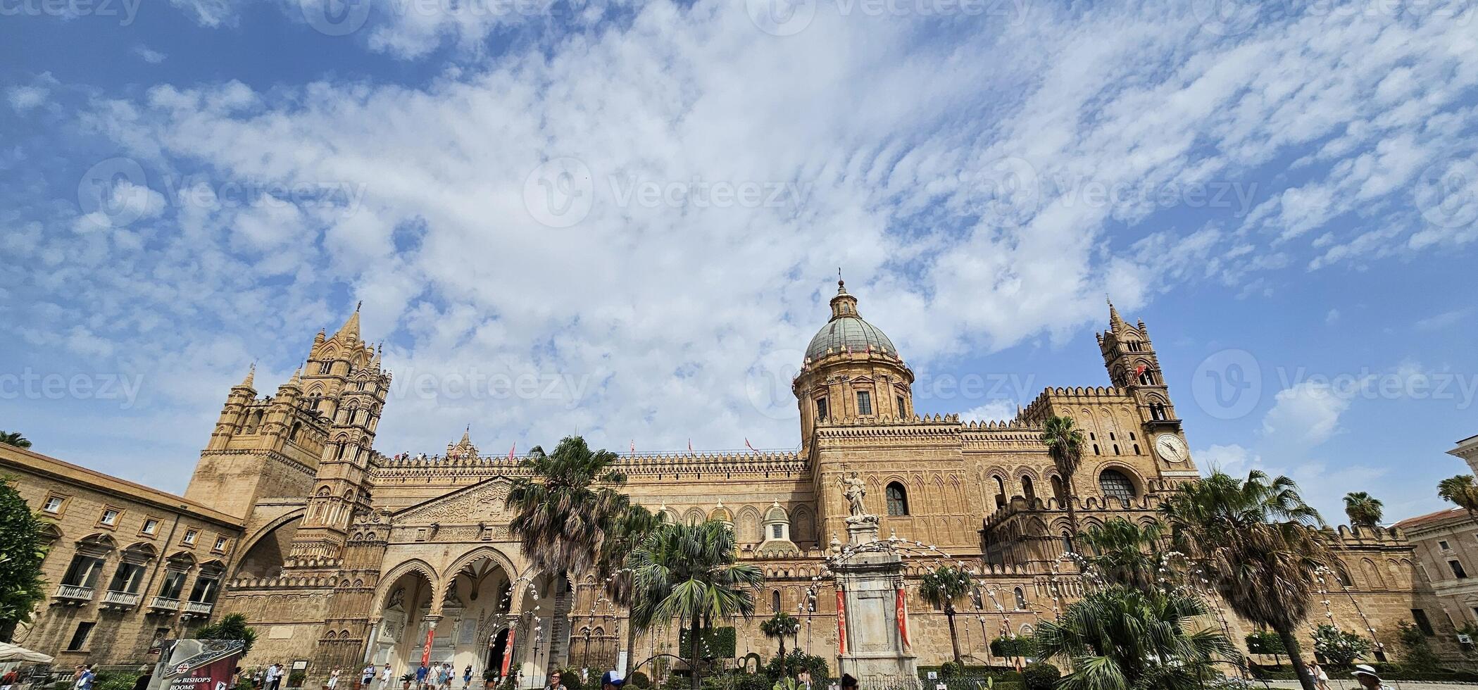 the Primatial Metropolitan Cathedral Basilica of the Holy Virgin Mary of the Assumption, known simply as the Duomo or Cathedral of Palermo photo