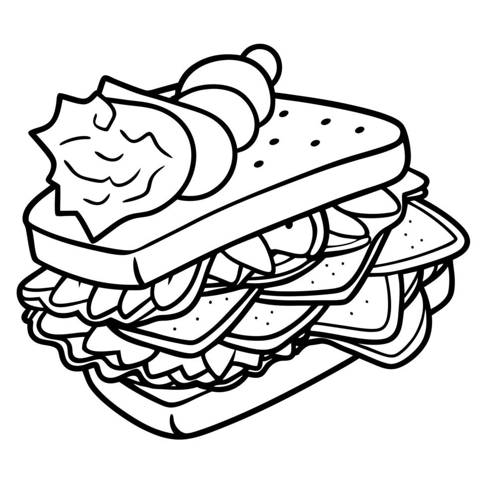 Fresh bacon slices arranged with herbs. spices. and tomatoes on black slate background vector