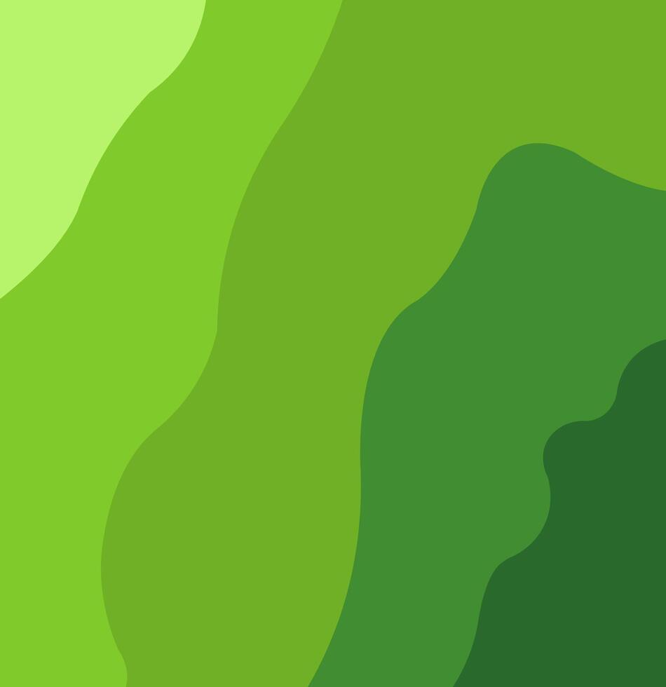 Green wave background design. Wallpaper design vector