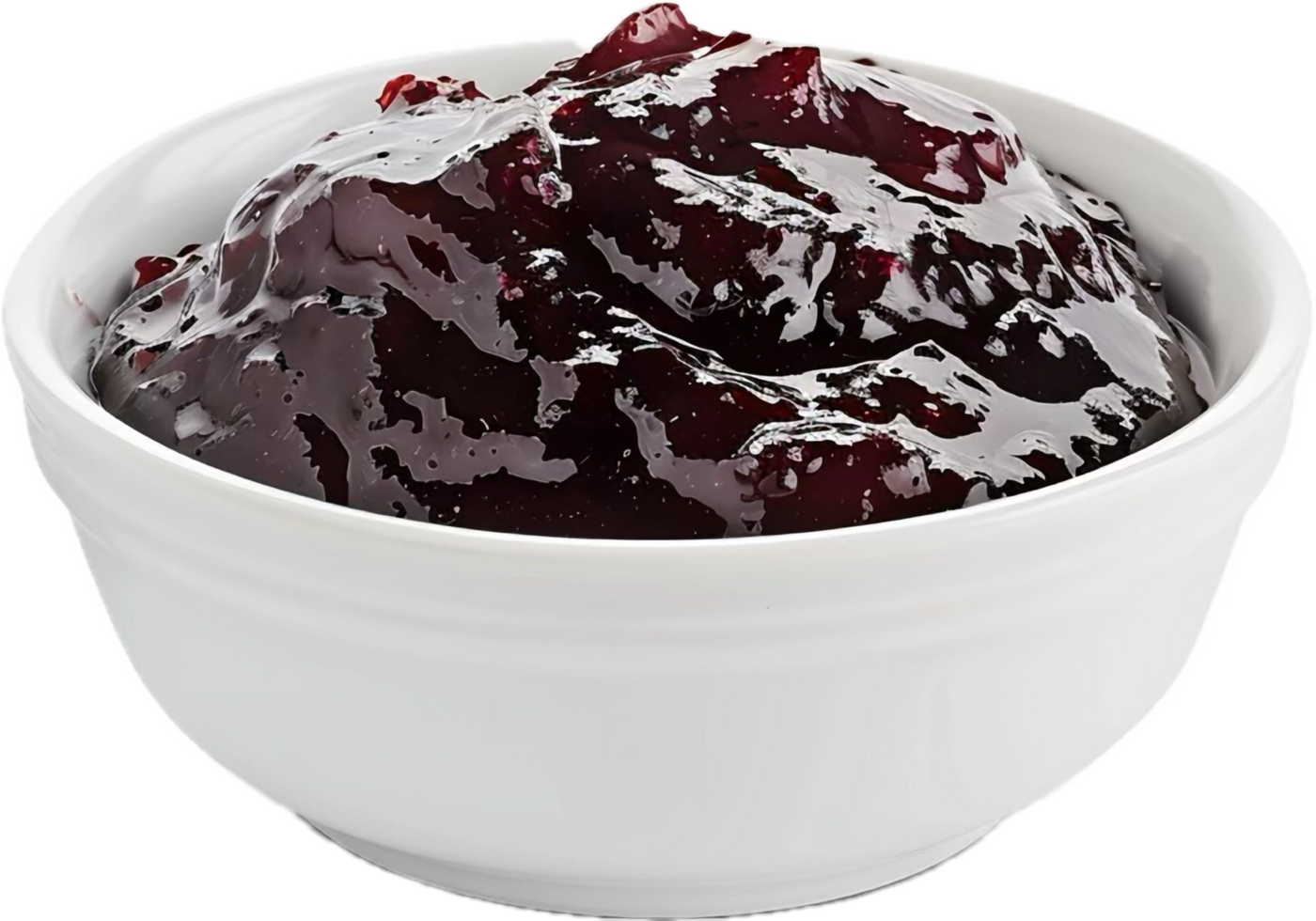 Delicious Homemade Jam in Small Bowl. png