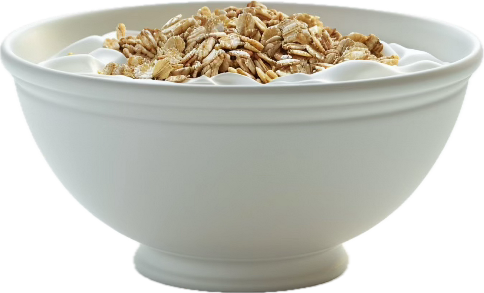 Healthy Breakfast with Yogurt and Oats. png