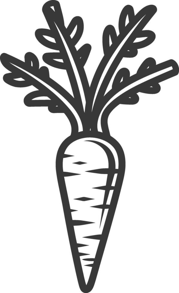 Carrot icon illustration vector