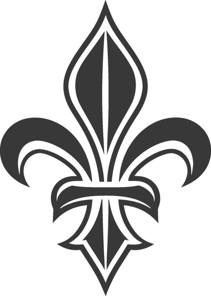 A fleur de lis logo vector