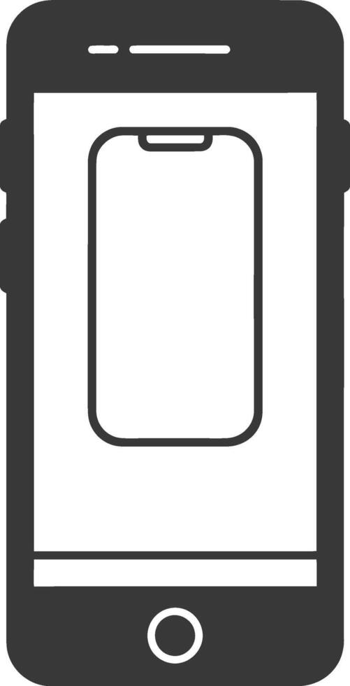 Mobile phone icon illustration vector