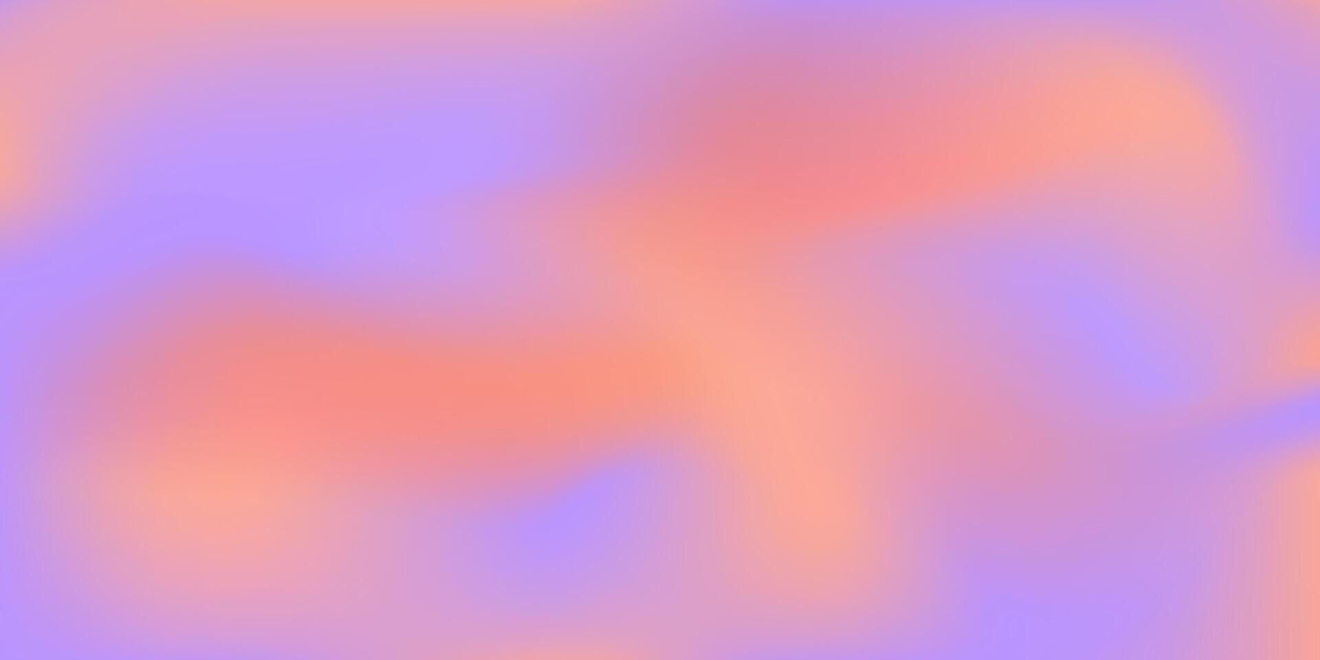 Soft warm peach and light purple tones gradient minimal background for wallpaper, web header, banner. Abstract smooth blurred texture vector