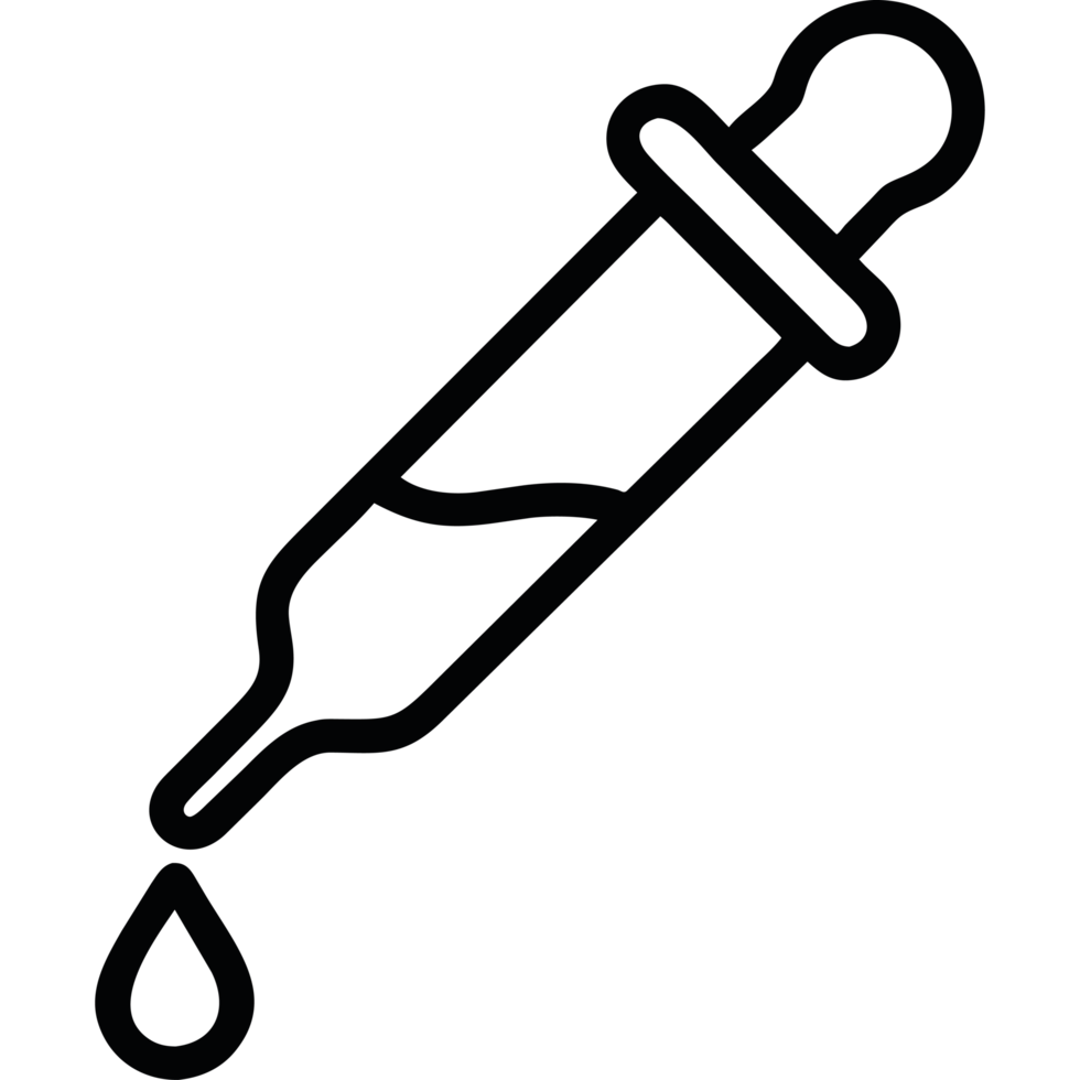 A droplet with a drop of water png