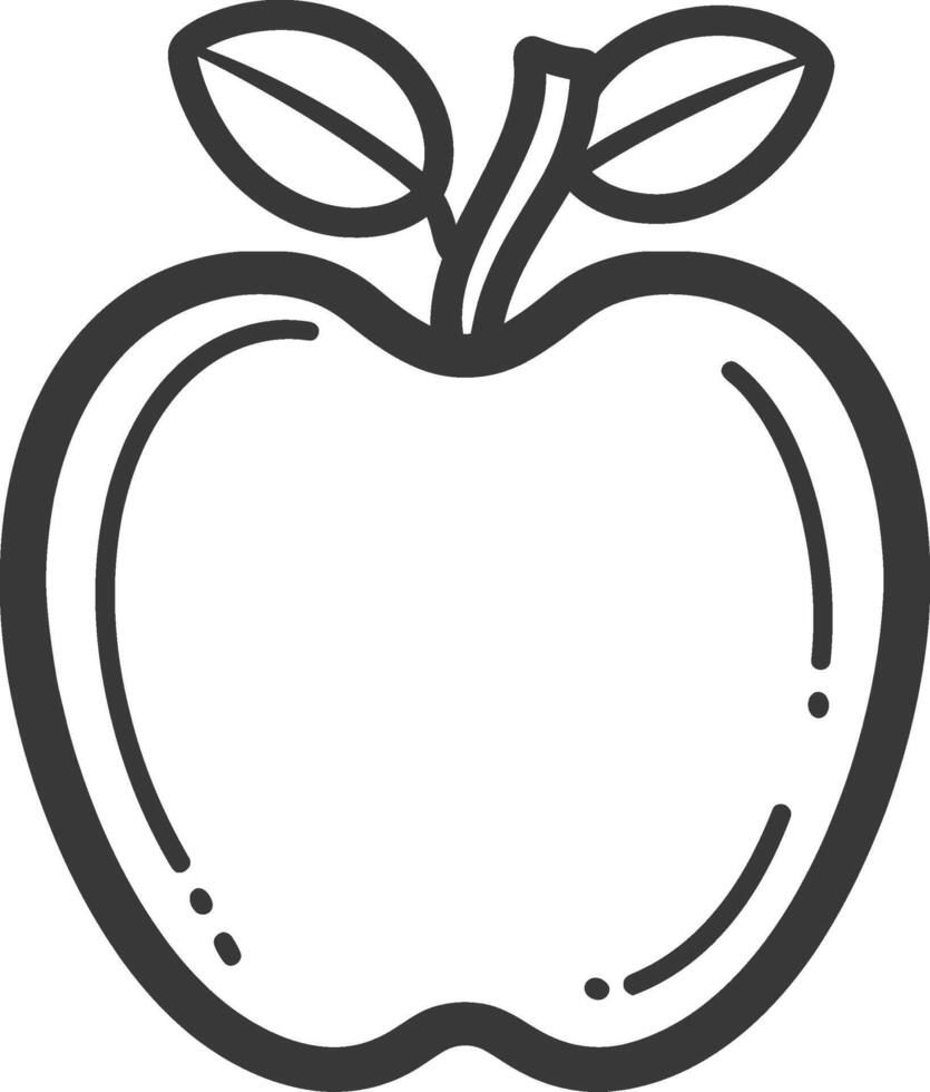 Apple icon illustration vector