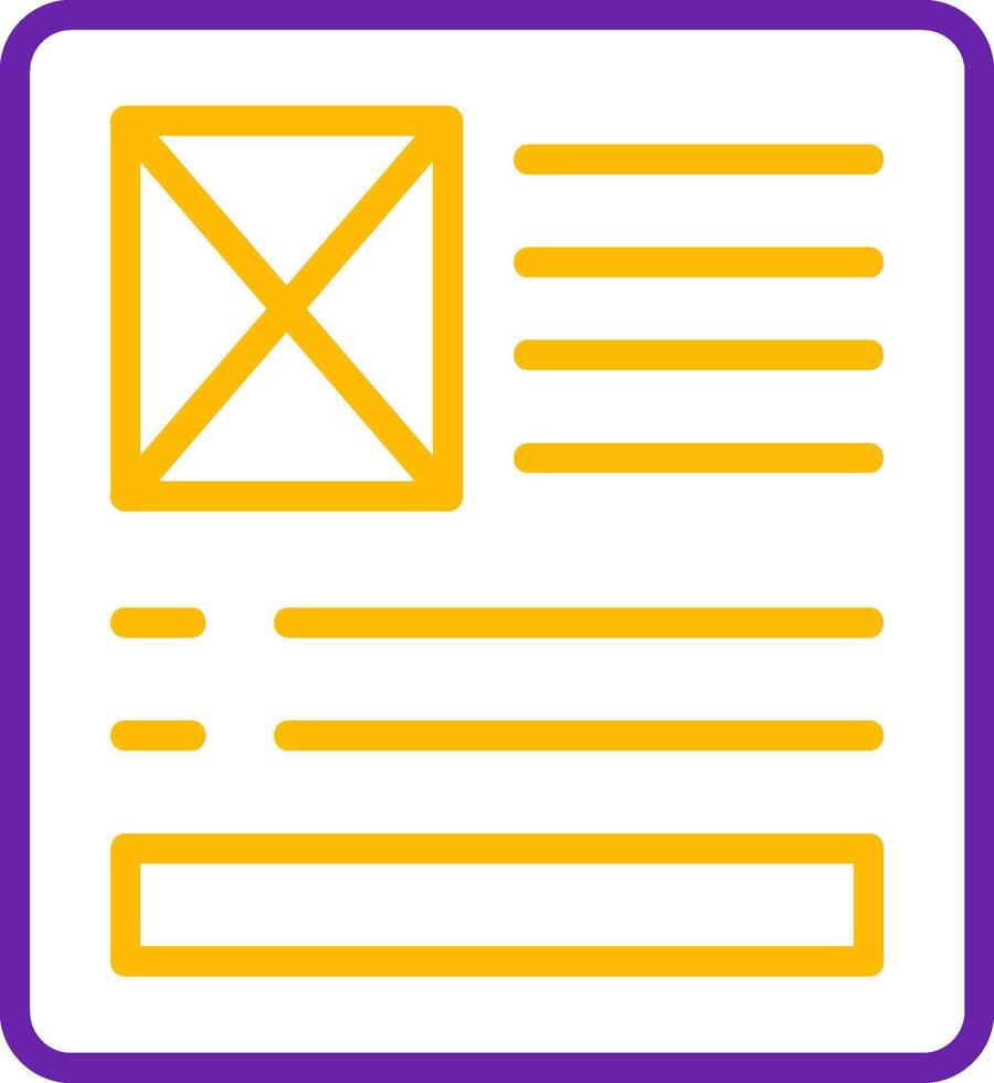 Latent Semantic Index Line Two Color vector