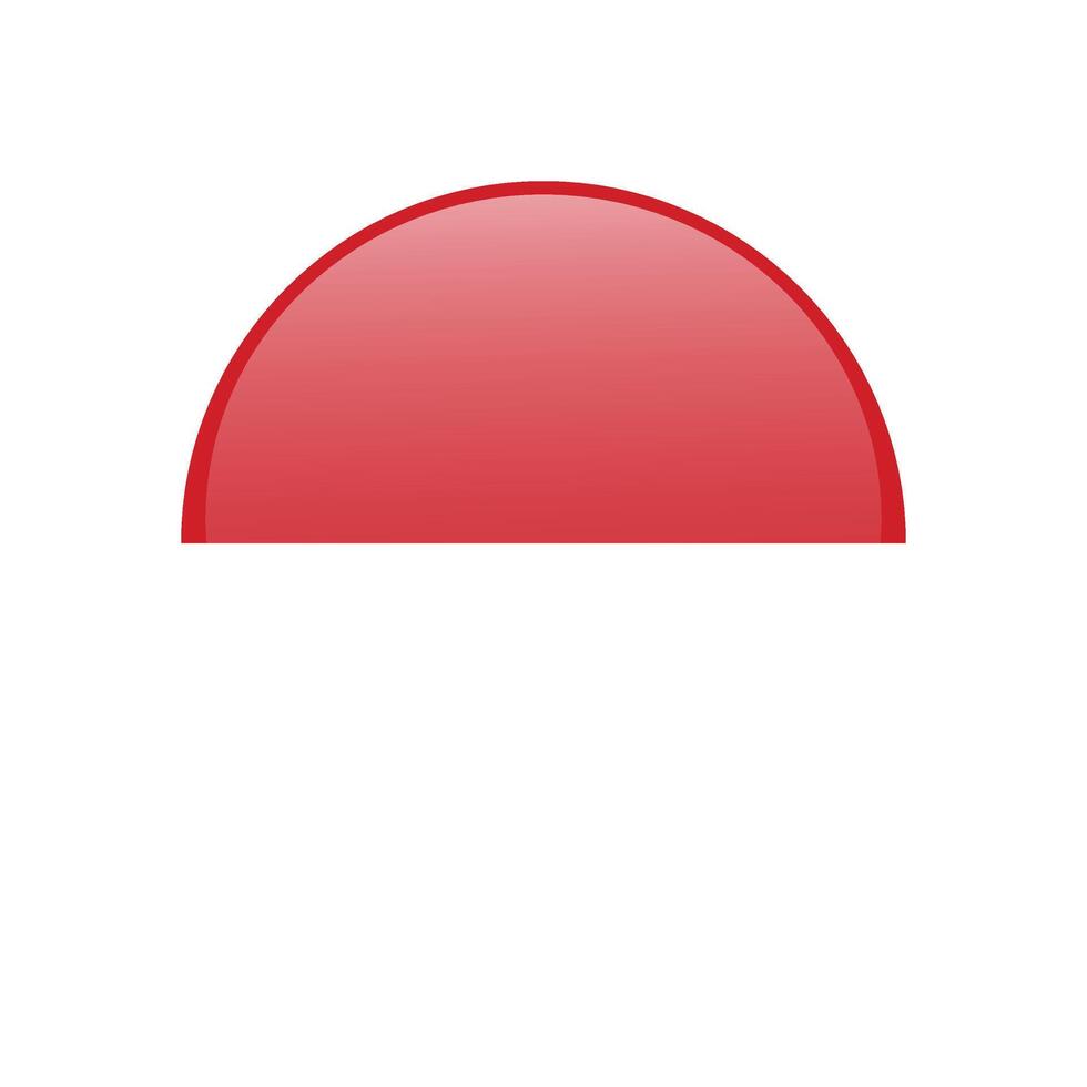 Monaco circle icon flag isolated on white. illustration vector