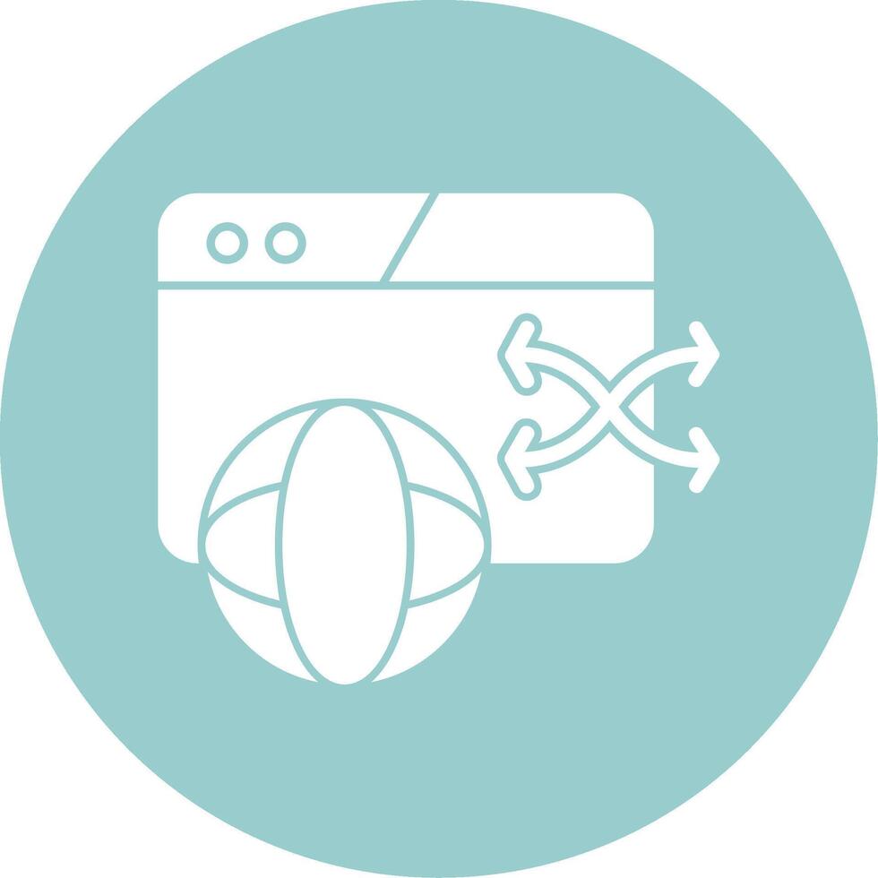Redirect Icon Design vector
