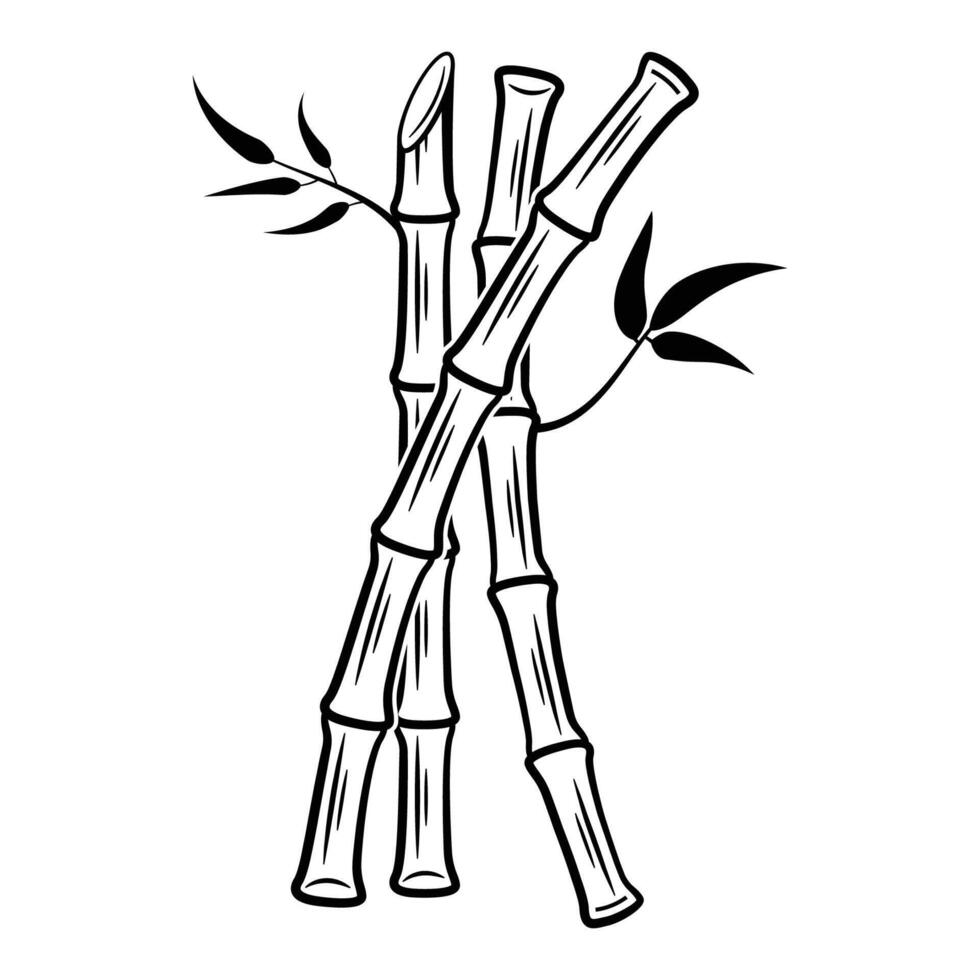 3 bamboo logo vector