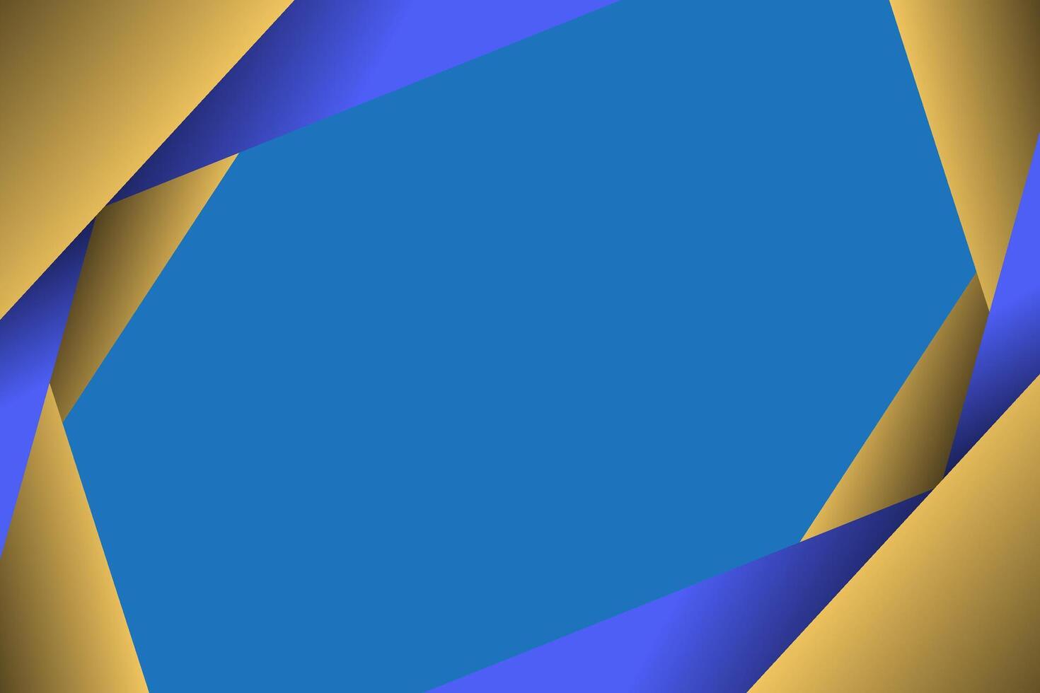 Futuristic abstract yellow and blue 3D background. Triangle in light color geometric design. Modern overlapping paper cut background. vector