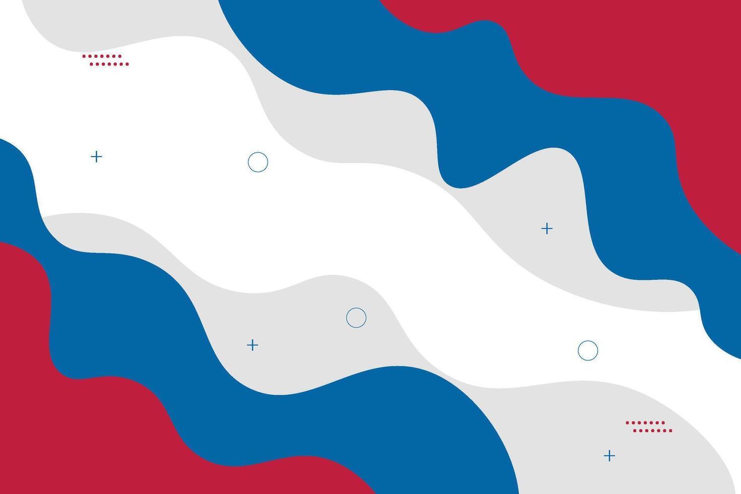 minimal abstract red blue fluid color, geometric white color background fluid shape banner. eps10 vector