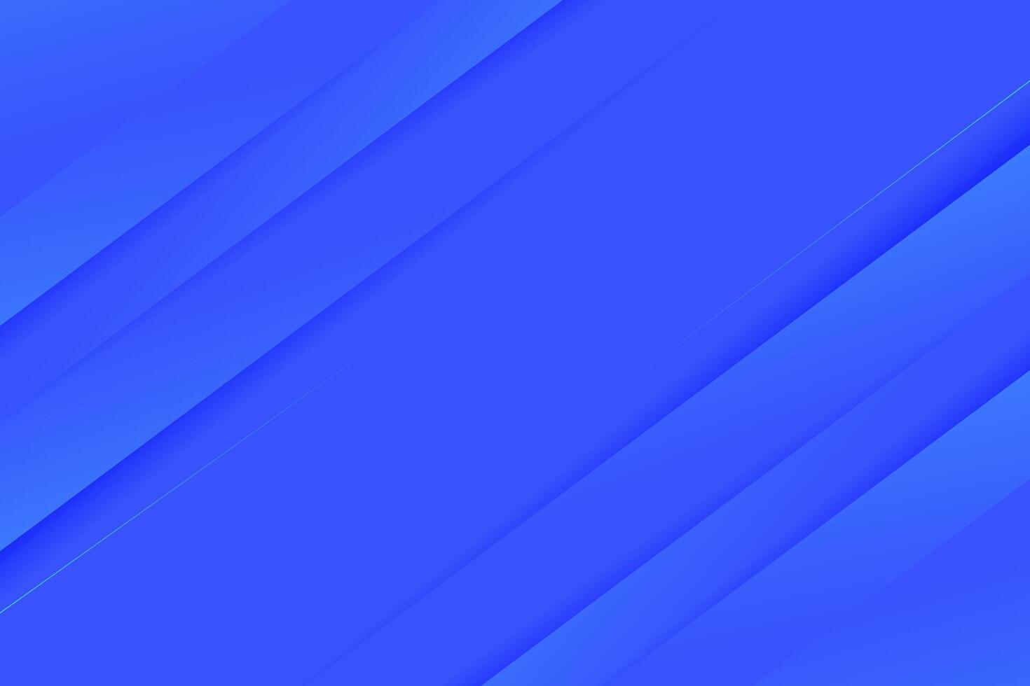 Trendy abstract blue background. futuristic concept. Blue background with geometric bright blue lines. gold line with shadow. Colorful blue background. vector